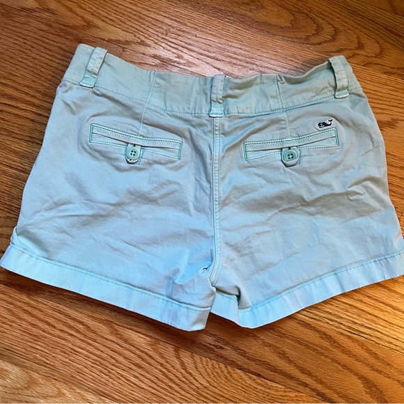 Vineyard Vines mint green chino shorts size 0 - Picture 2 of 6
